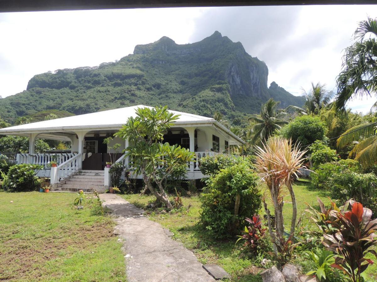 Vila Chez Mimi Et Daniel Bora Bora Exteriér fotografie
